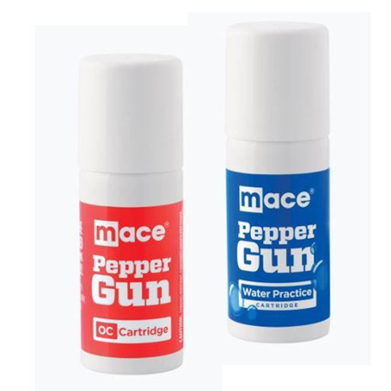 MACE PEPPER GUN REFILLS 1 WATER, 1 PEPPER - Hunting Accessories